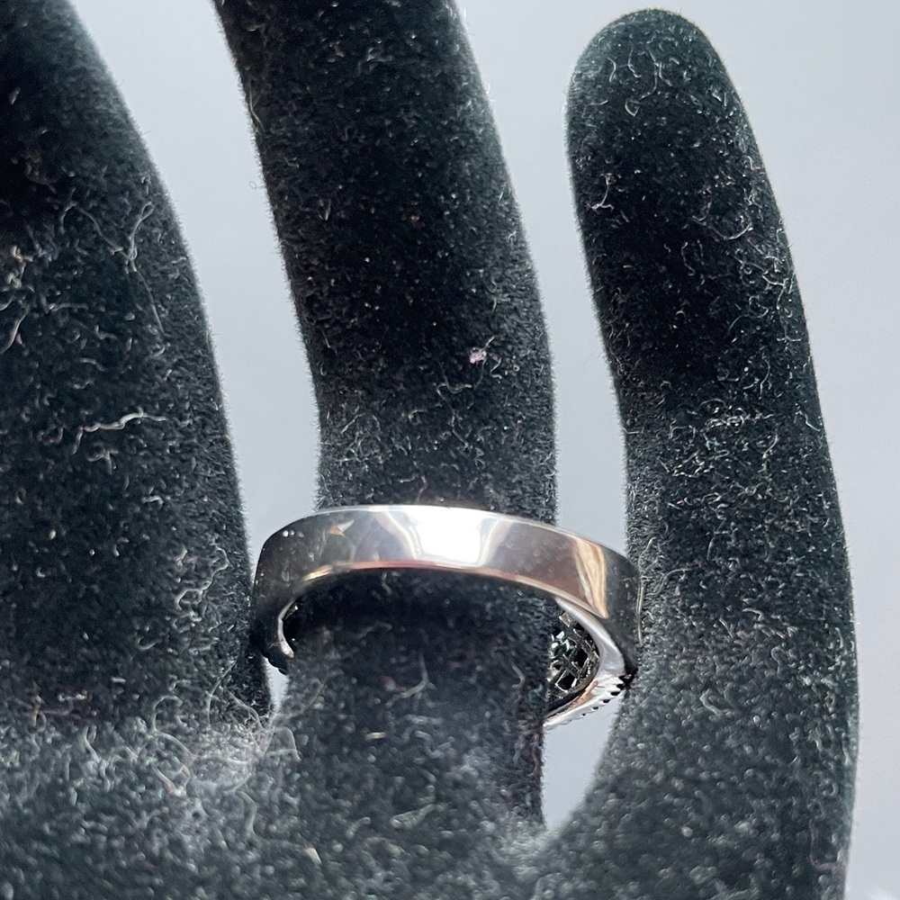 Sterling 8 Corset Inspired Women's Ring - Picture 2 of 5